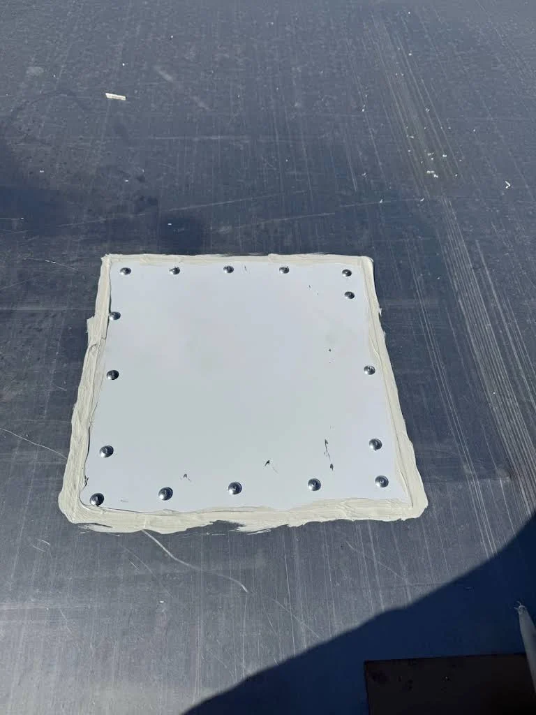 Trailer interior panel repair
