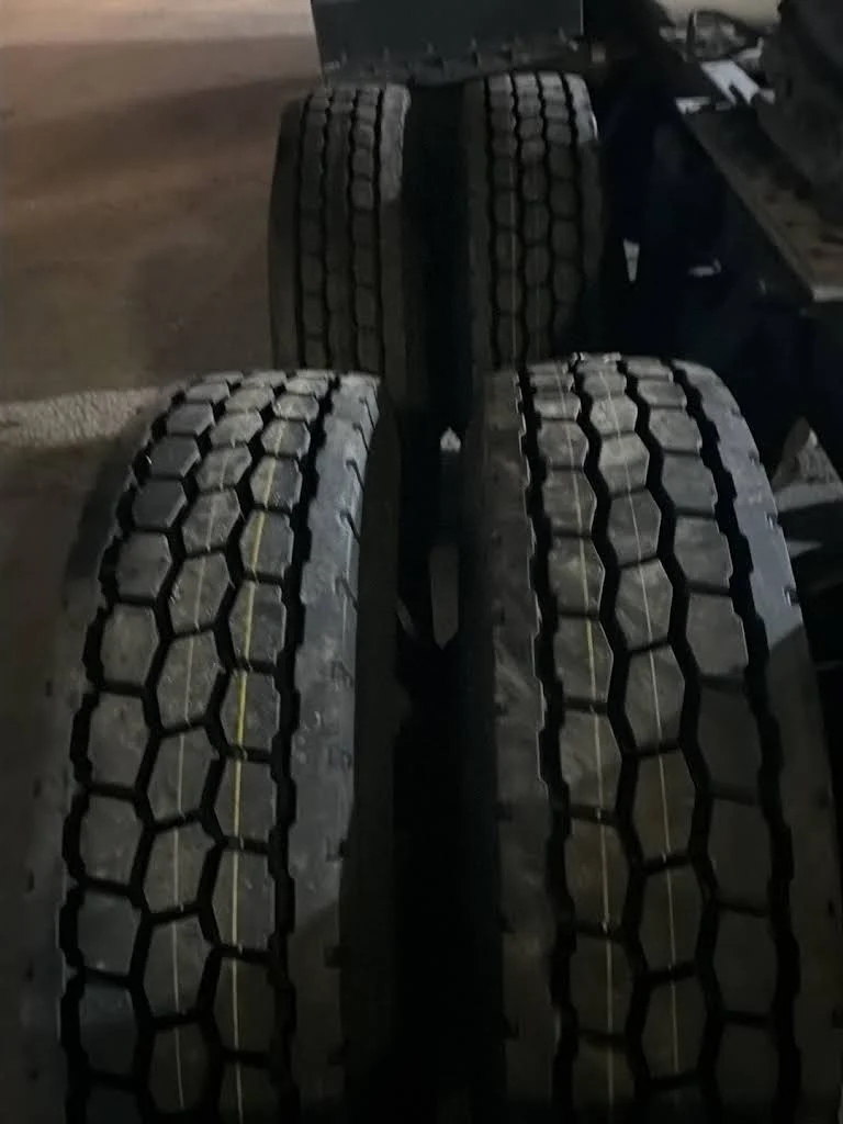 Semi truck tires and wheels